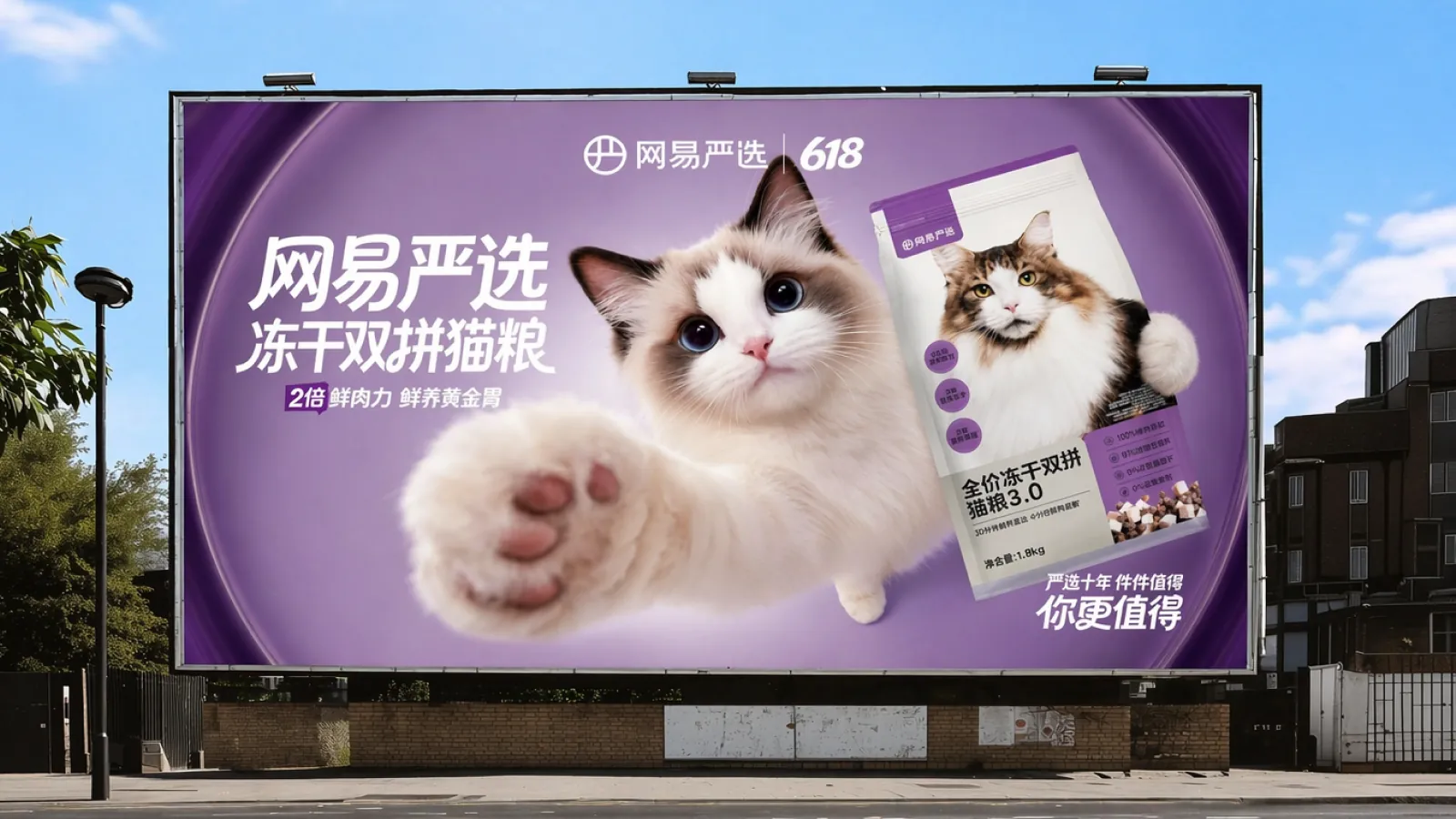 Marketing Design 网易严选618营销传播 hero